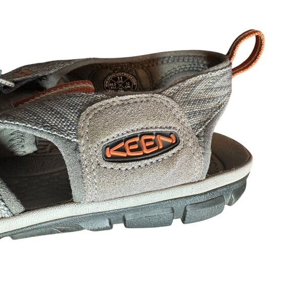 Keen Newport H2 Sandals Gray/Orange Men’s Size 11 Water Hiking Outdoor - Picture 4 of 8